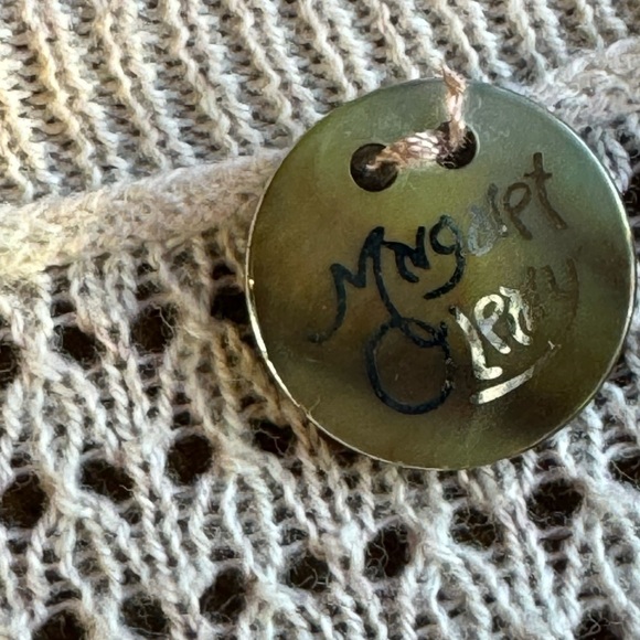 Margaret O'Leary Light Pink Knit Sweater Womens Size Small - Picture 4 of 11